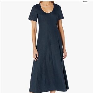 Club Monaco scoop neck midi dress